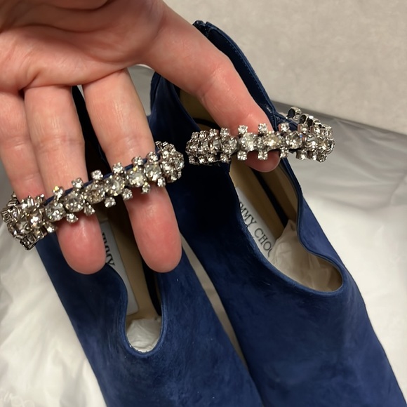 Jimmy Choo Blaize 100 Suede Boots - Picture 3 of 17